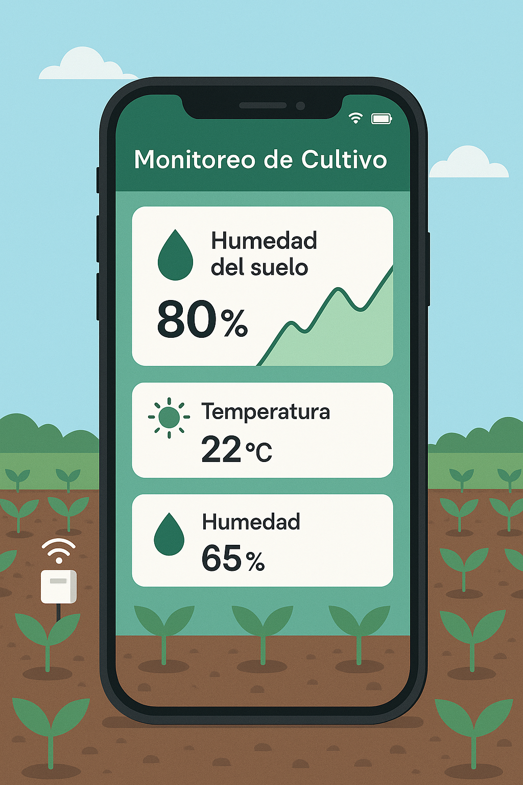 Monitoreo de cultivo